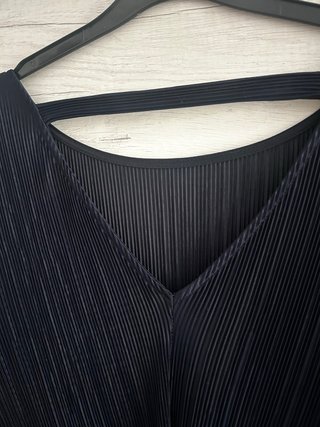 Vestido elegante Springfield azul marino