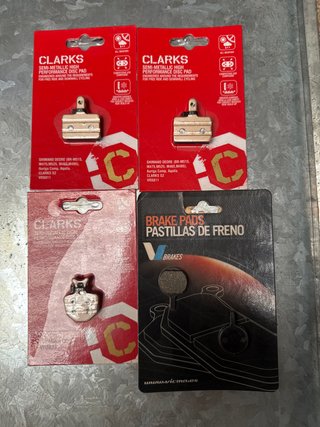 Pastillas de Freno para Disco de Bicicleta