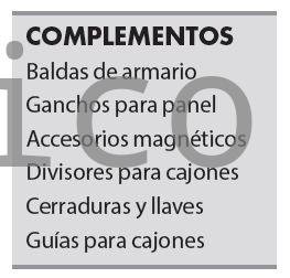 Conjunto Taller 5 Módulos S/Madera Alyco 164895