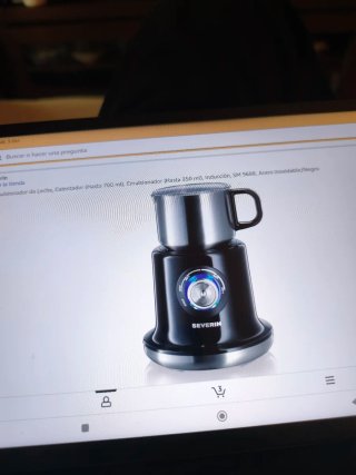 Cafetera Philips 4300 y Espumador Severin