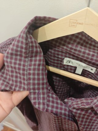 Camisa Zara de Cuadros