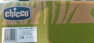 Botas niña Chicco Frutta Talla 30