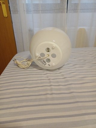 Lámpara de Mesa Globo Blanca