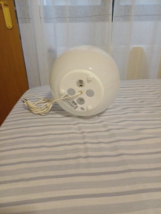 Lámpara de Mesa Globo Blanca