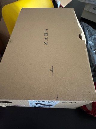 Zapatos tacón ZARA rojos talla 38