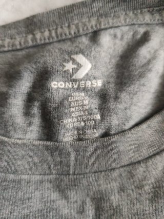 Lote 2 Camisetas Converse Talla M