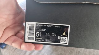 Zapatillas Jordan Unisex Talla 38