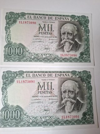 OFERTA ESPECIAL PAREJA CONSECUTIVA.