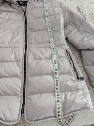 Cazadora acolchada Zara mujer beige