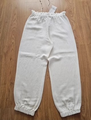 Pantalón Zara Blanco Talla XS