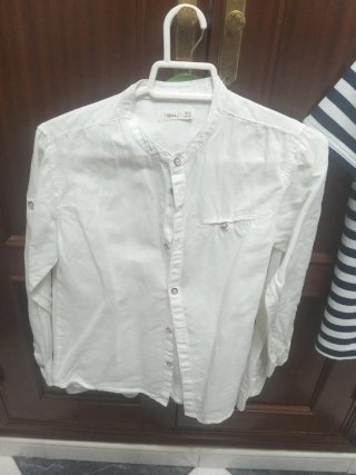 Camisa Blanca marca Sfera Niño Talla 9-10