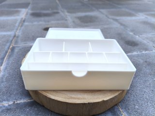 Joyero caja pendientes con nombre impresión 3D