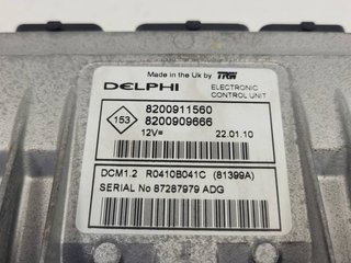 CENTRALITA MOTOR UCE RENAULT RENAULT CLIO III 2005-2016