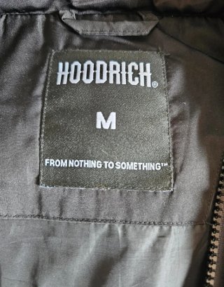 Chaquetón Acolchado Hoodrich Negro