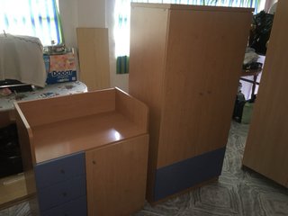 Mueble Infantil con Cajones y Puerta