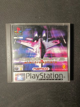 Ace Combat 3 Electrosphere PS1 PAL
