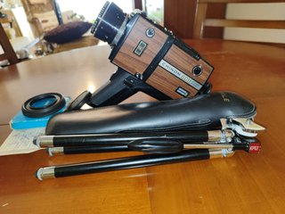Lote Cine Super 8: Cámara Chinon y Proyector