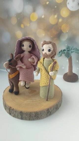 Nacimiento Belén Amigurumi