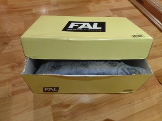 Zapatos de Trabajo Negros y Azules Talla 42