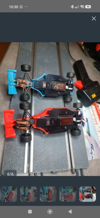 2 Coches Scalextric F1 1/32