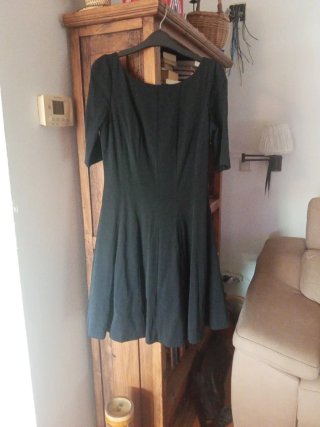 Vestido negro mujer