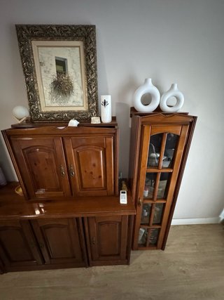 Conjunto Muebles Provenzal Madera Maciza