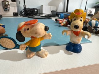 Figura Colección Snoopy Tenista y Vaquero