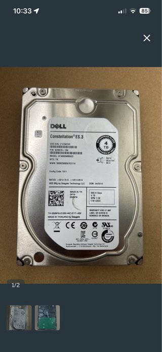 Disco Duro SAS Dell Constellation ES.3 4TB
