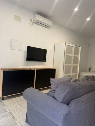 Estudio en alquiler en Parque Victoria Eugenia en Málaga