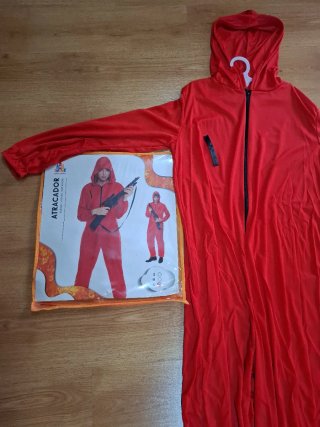 Disfraz Casa de Papel Atracador Talla L