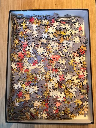 Puzzle Educa 1000 piezas Chica con auriculares