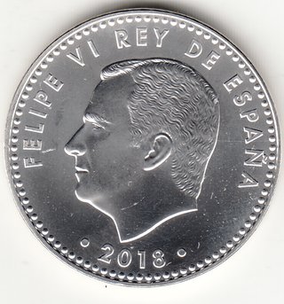 Moneda 30 Euros 2018 - plata 925