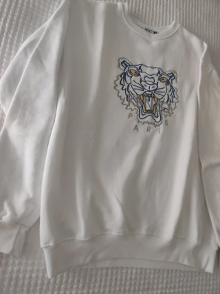 Sudadera Kenzo Paris Blanca