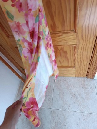 Vestido Largo Estampado Floral