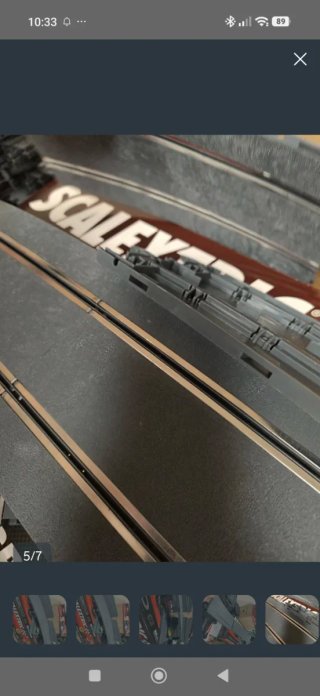 Puente Scalextric  grises 1/32