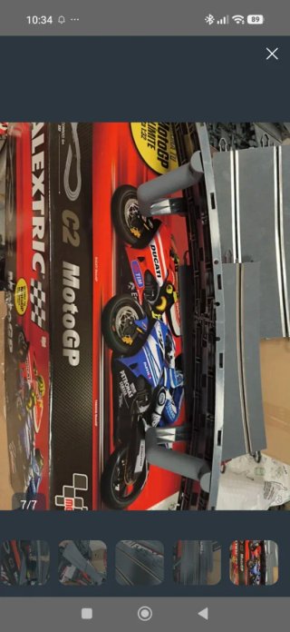 Puente Scalextric  grises 1/32
