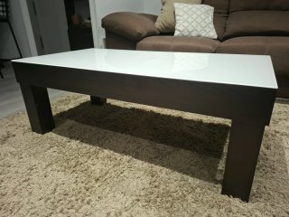 Mesa de centro elevable