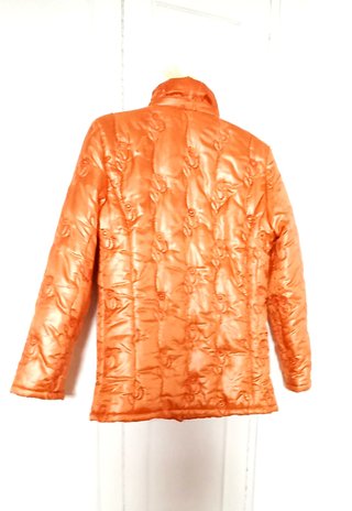 Abrigo Parka Acolchado Naranja MAIZ - T 38 NUEVA