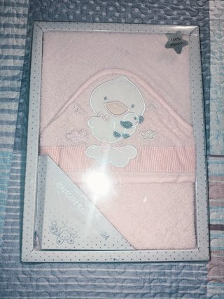 Capa de baño para bebé 100% algodón