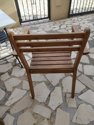 Silla de Madera de Teca