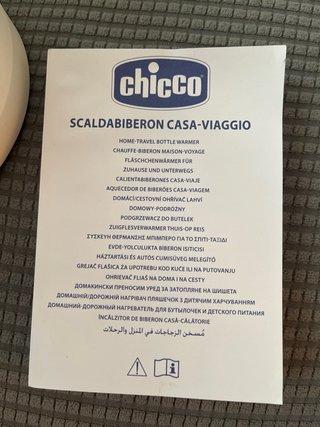 Calientabiberones Chicco Casa + Viaje