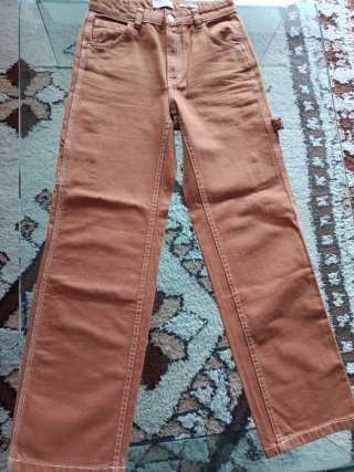 Pantalón Bershka Marrón Talla 36