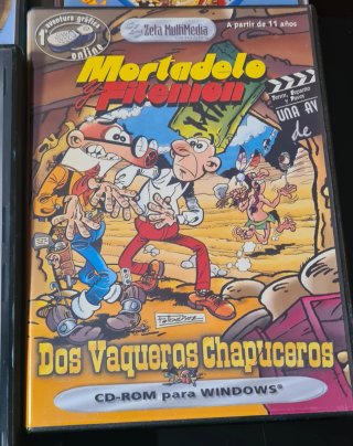 4 Juegos PC Mortadelo y Filemón Zipi y Zape