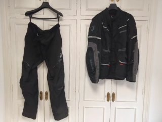 Traje Chaqueta y pantalón cordura moto Bela