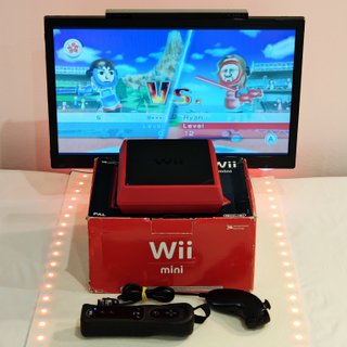 100% En Caja Completa Wii Mini Consola Nintendo