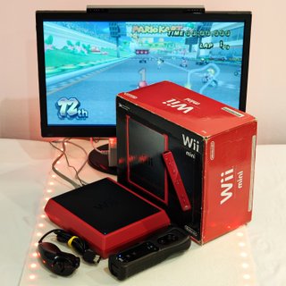 100% En Caja Completa Wii Mini Consola Nintendo