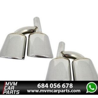 Salidas dobles de escape Mercedes tipo C63