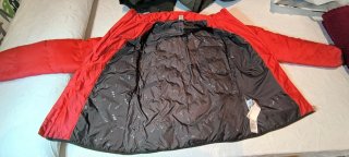 Chaqueta de plumas Wedze roja coral