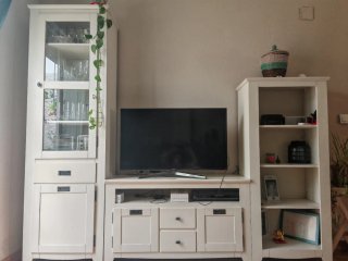 Conjunto de Salón en Madera Blanca de Banak