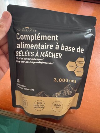 Bolsa suplemento Alphavit 1000 mg